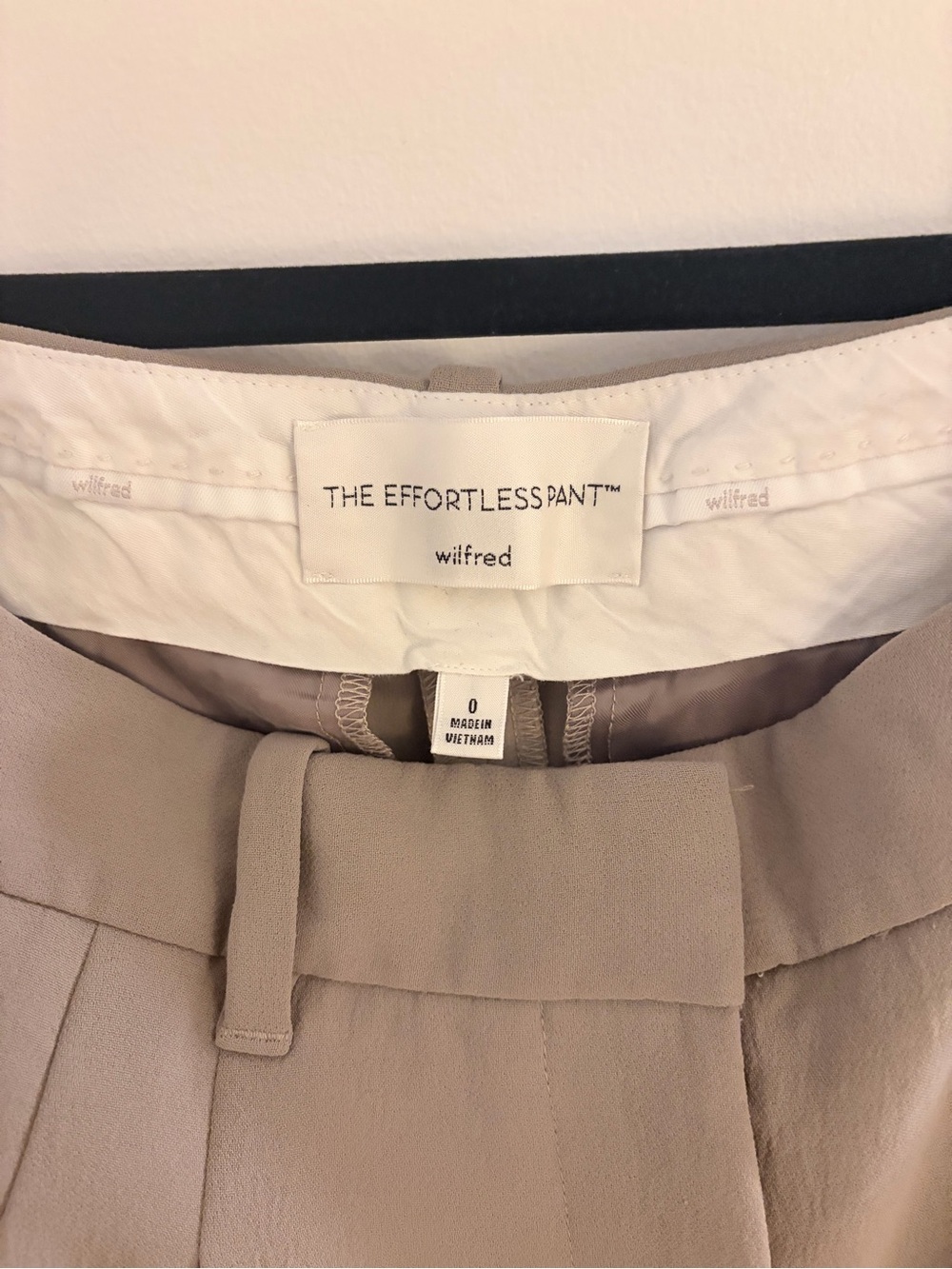 Wilfred The Effortless Pants Dress Pants in Taupe Beige Size 0